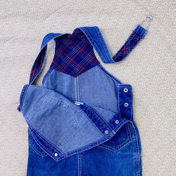 Vintage Kid’s Tommy Hilfiger Overalls Girls Throwback Retro Denim Outfit - Picture 9 of 15